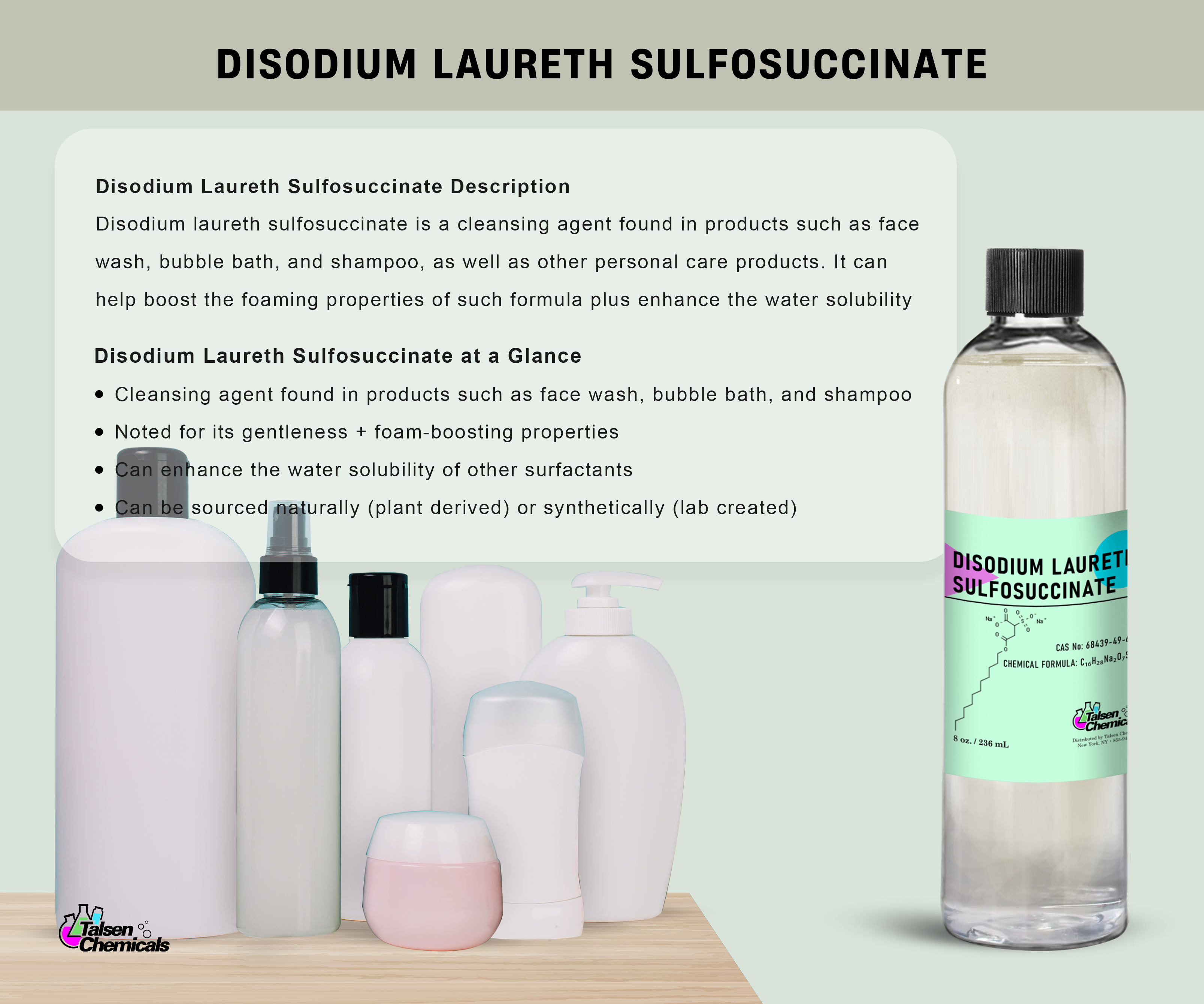 Disodium Laureth Sulfosuccinate