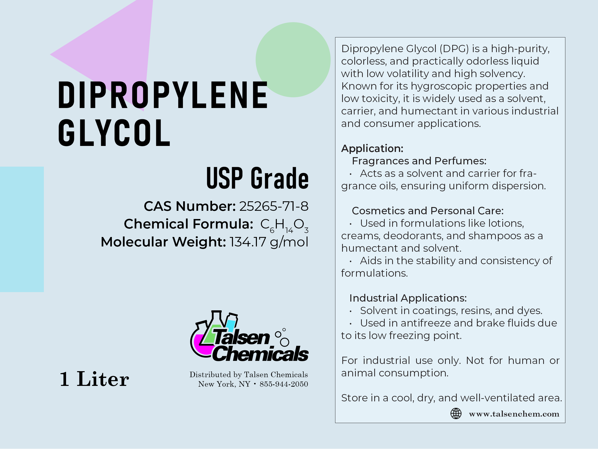 Dipropylene Glycol (DPG)