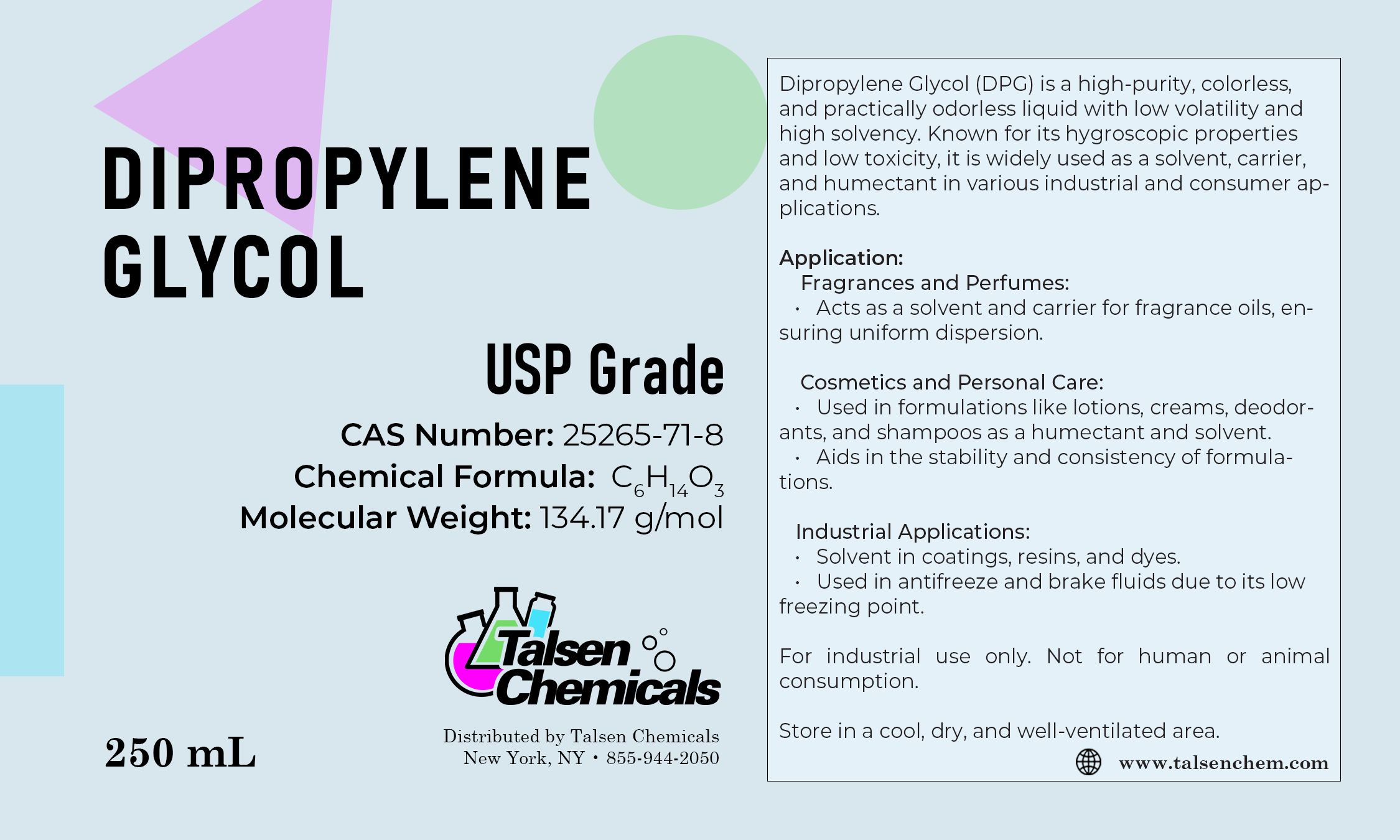 Dipropylene Glycol (DPG)