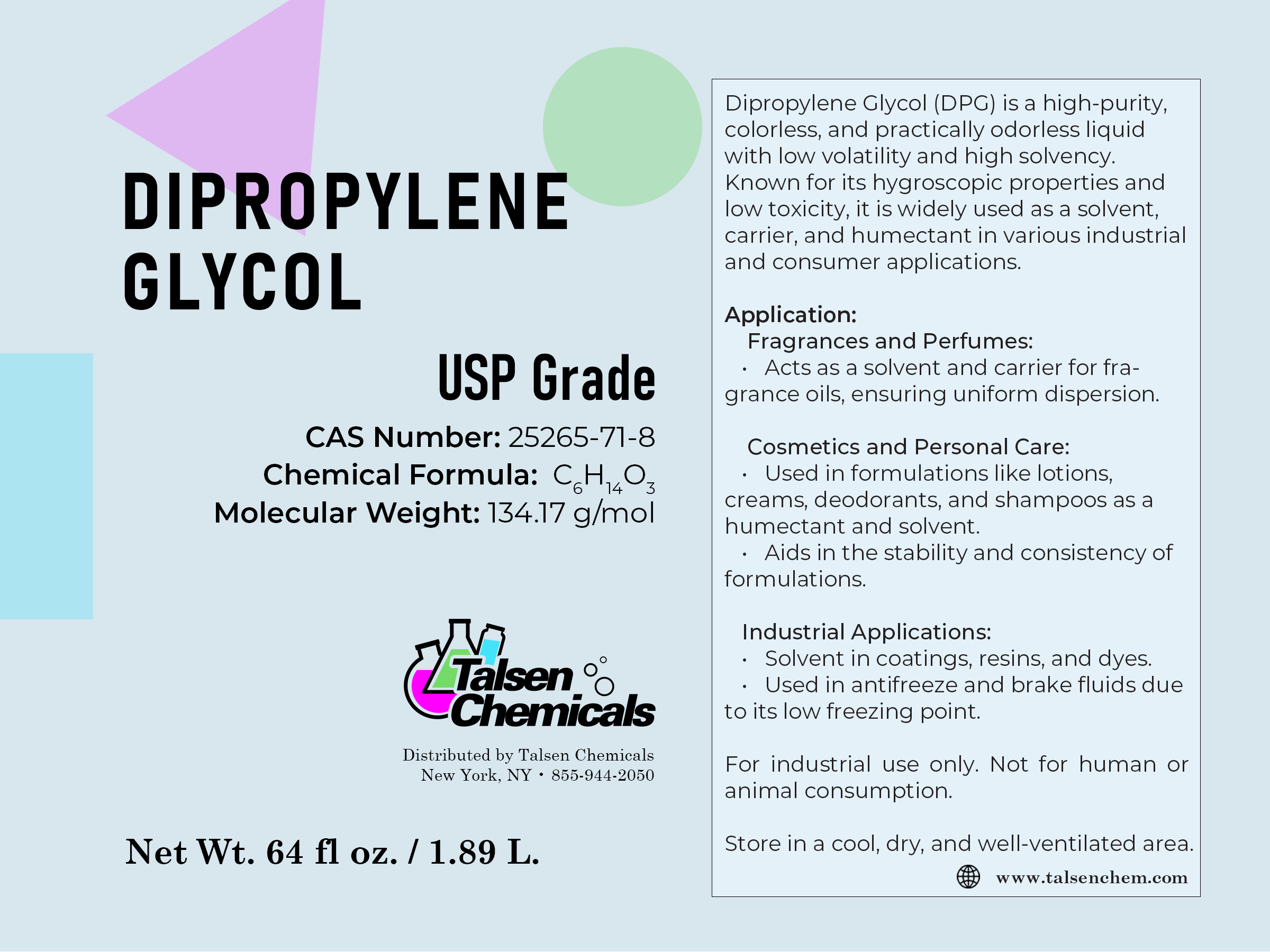 Dipropylene Glycol (DPG)