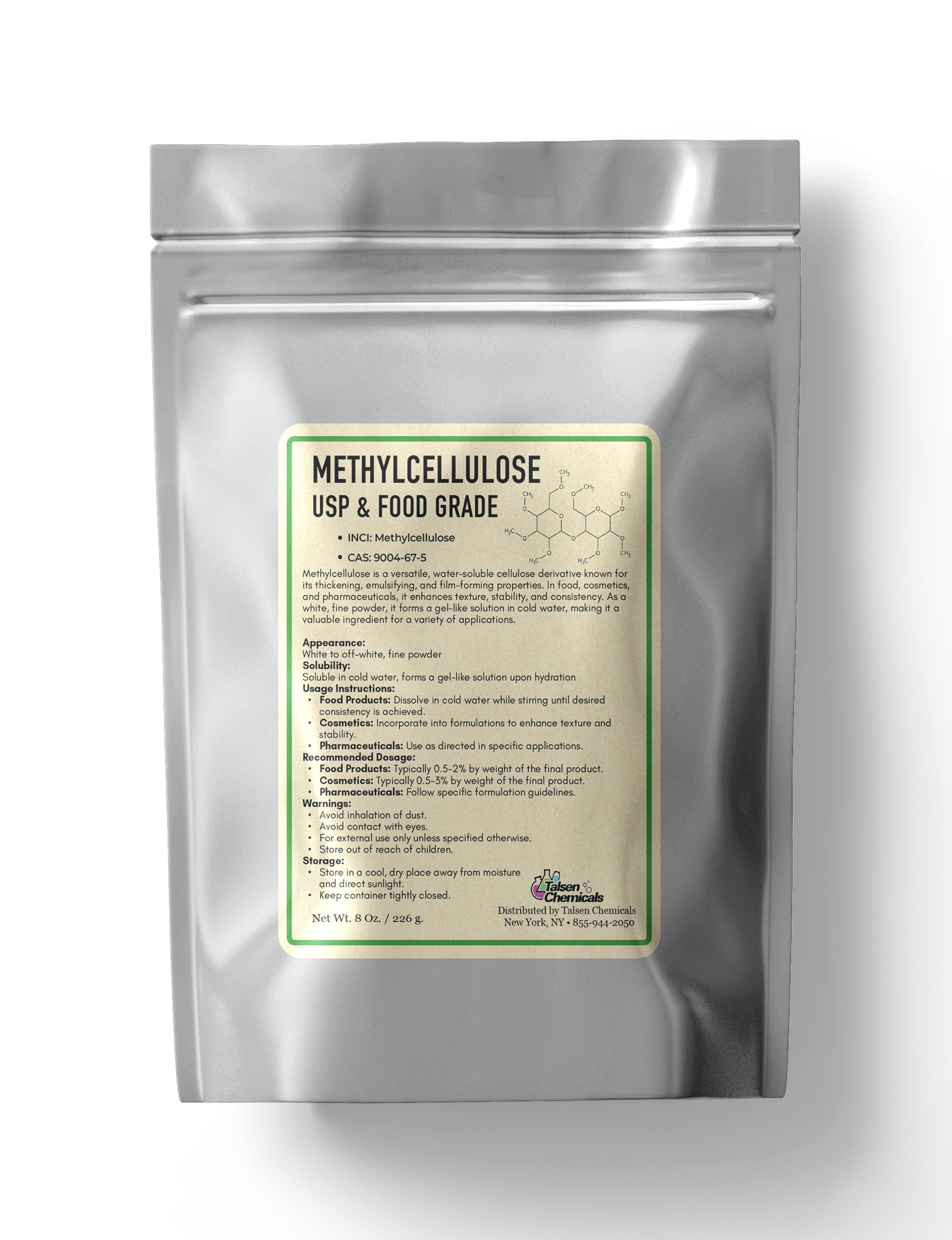 Methylcellulose 400 Viscosity