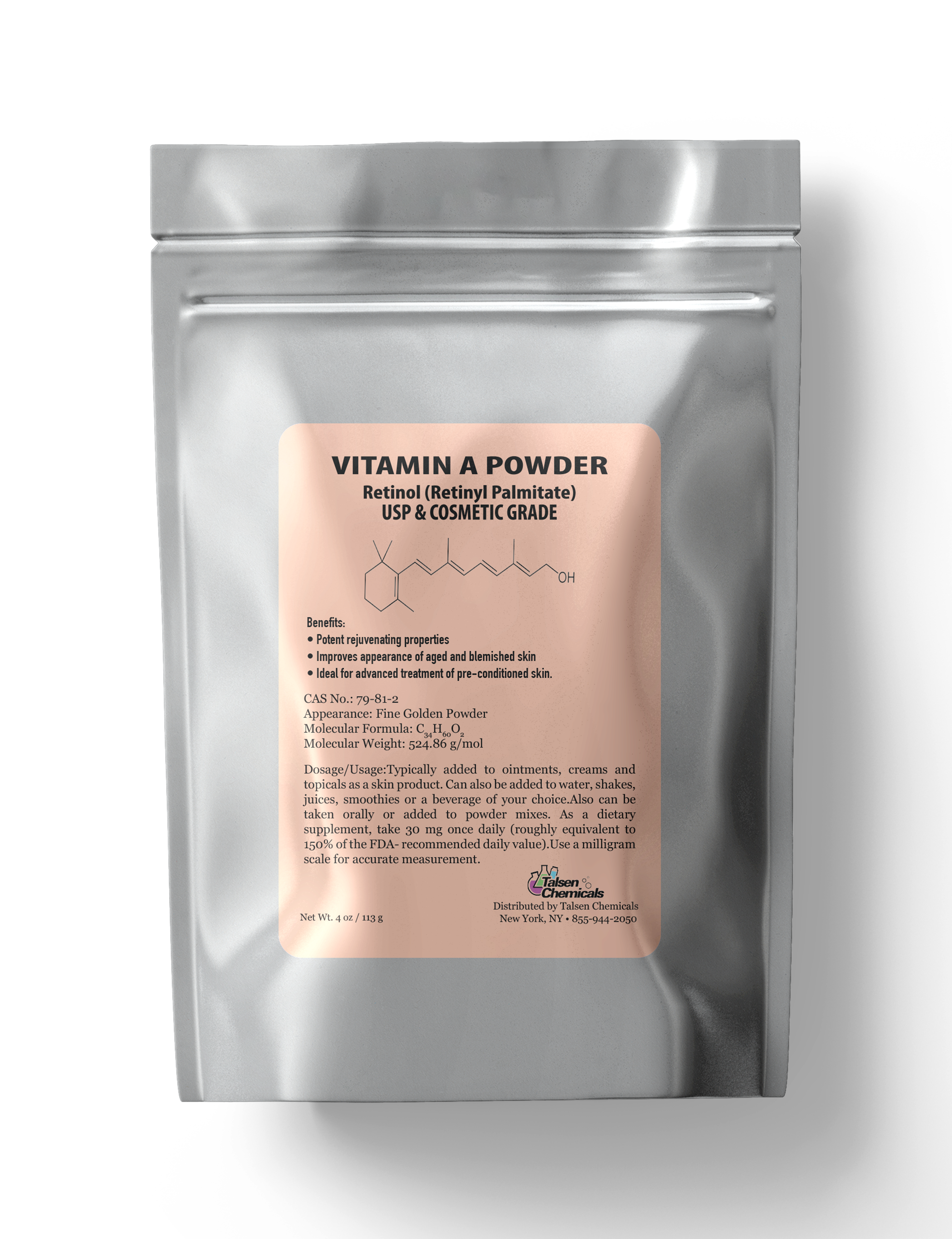 Retinyl Palmitate (Vitamin A) Powder