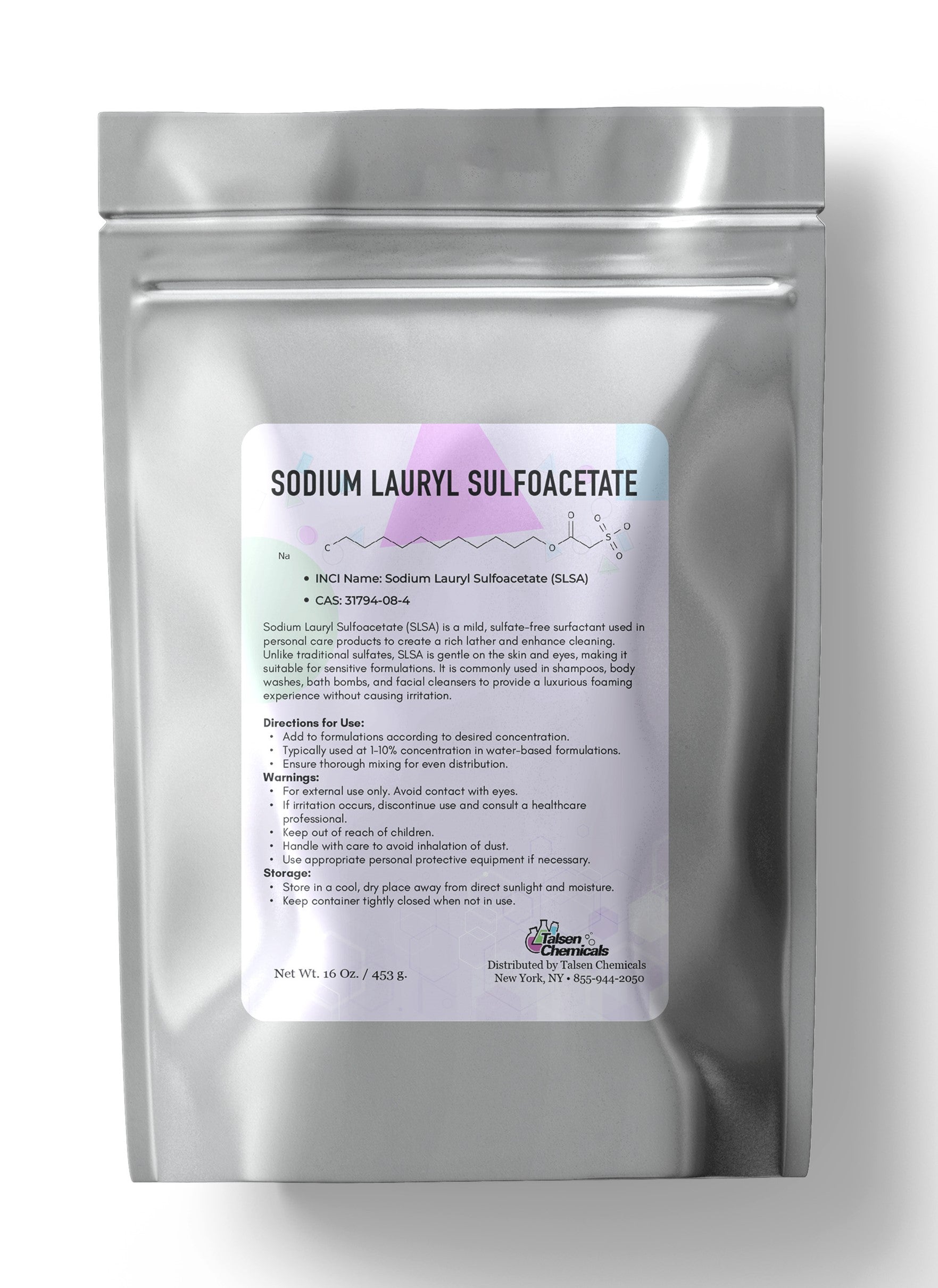Sodium Lauryl Sulfoacetate (SLSA)