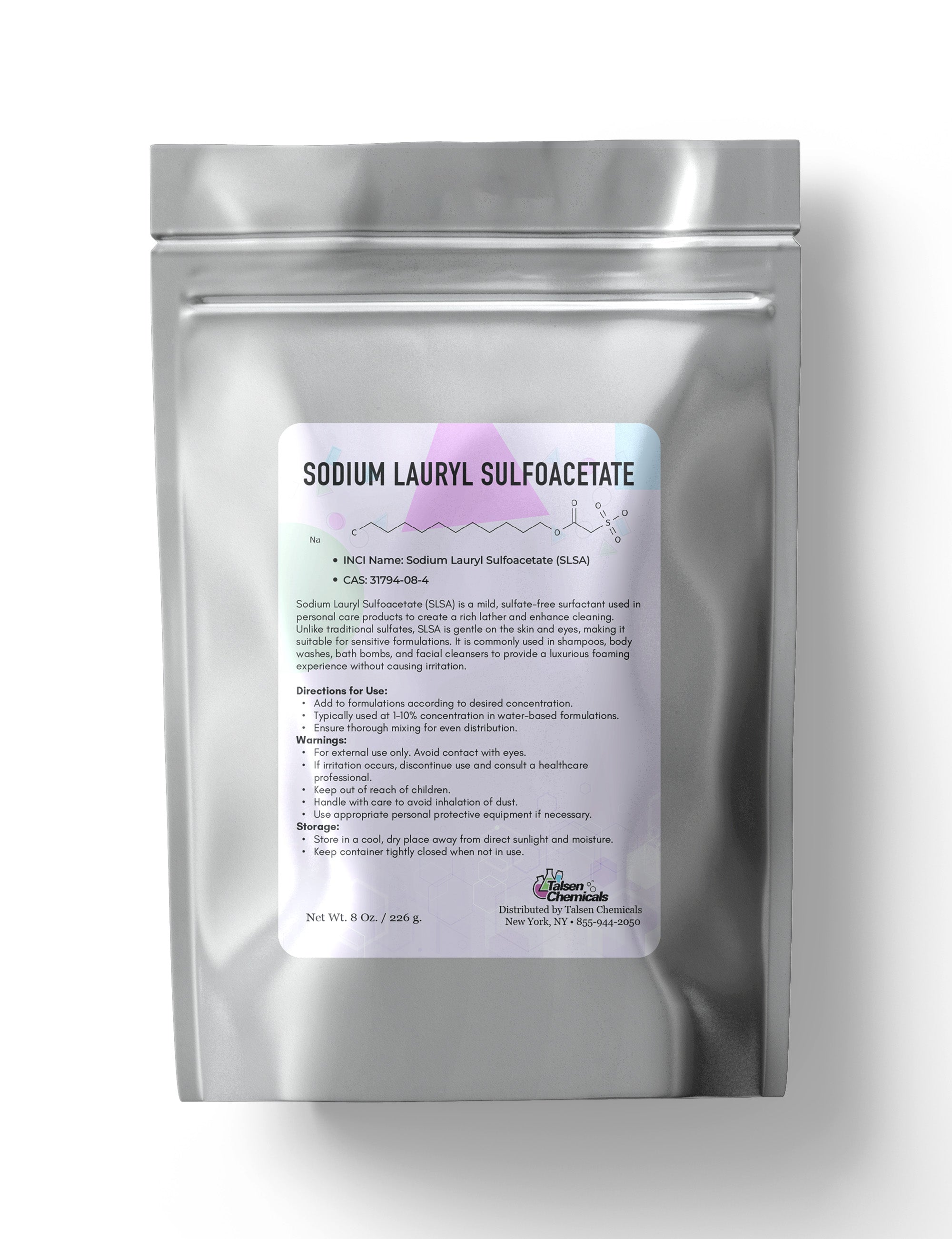 Sodium Lauryl Sulfoacetate (SLSA)