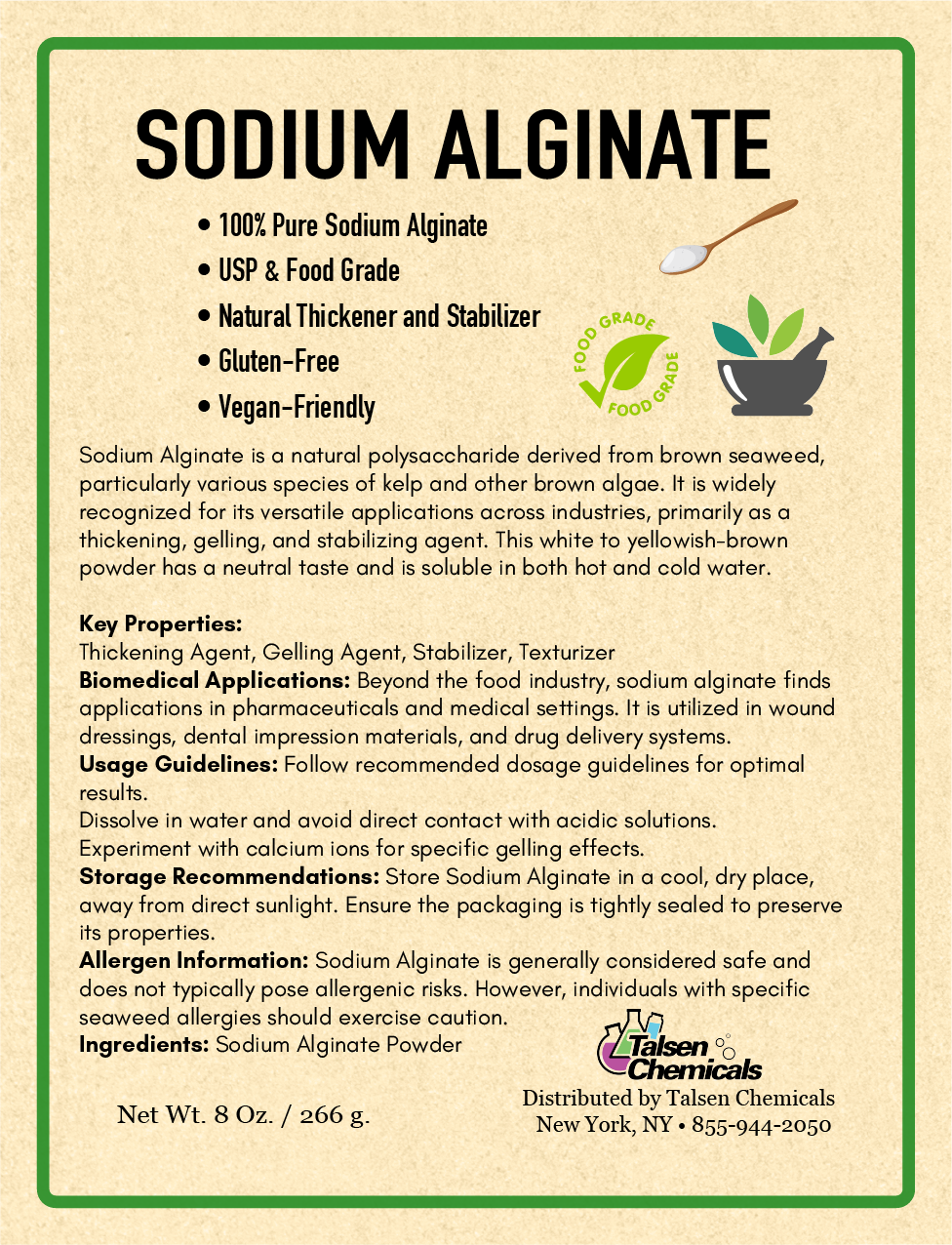 Sodium Alginate