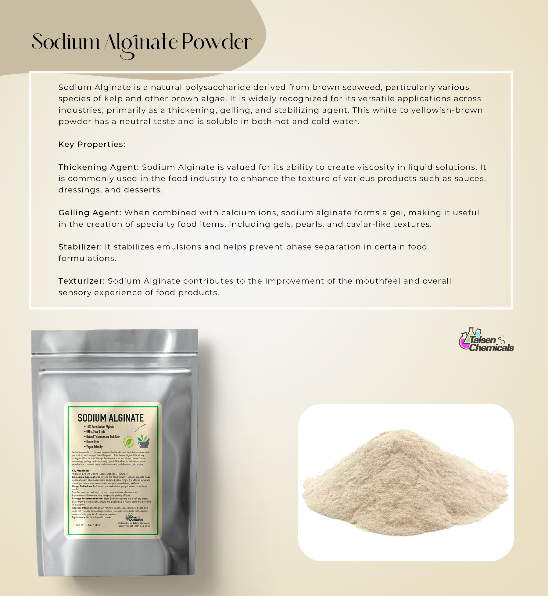 Sodium Alginate