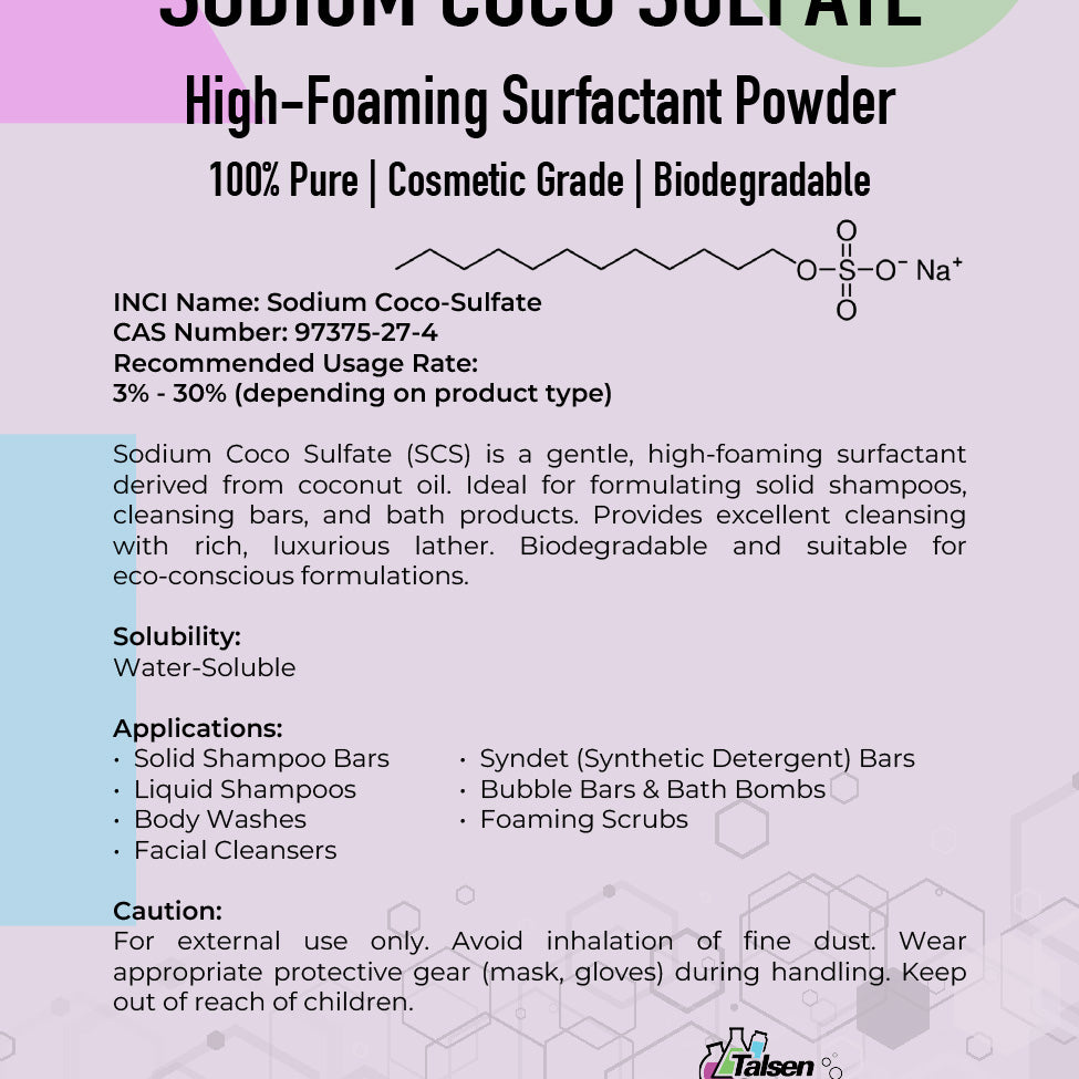 Sodium Coco Sulfate (SCS)