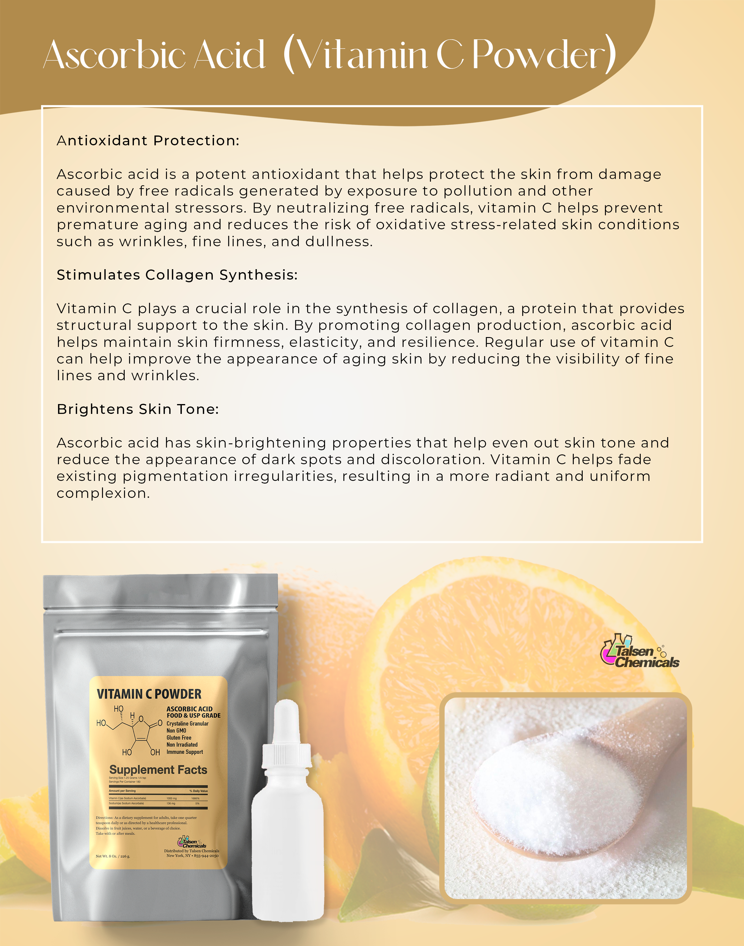 Ascorbic Acid (Vitamin C) Powder