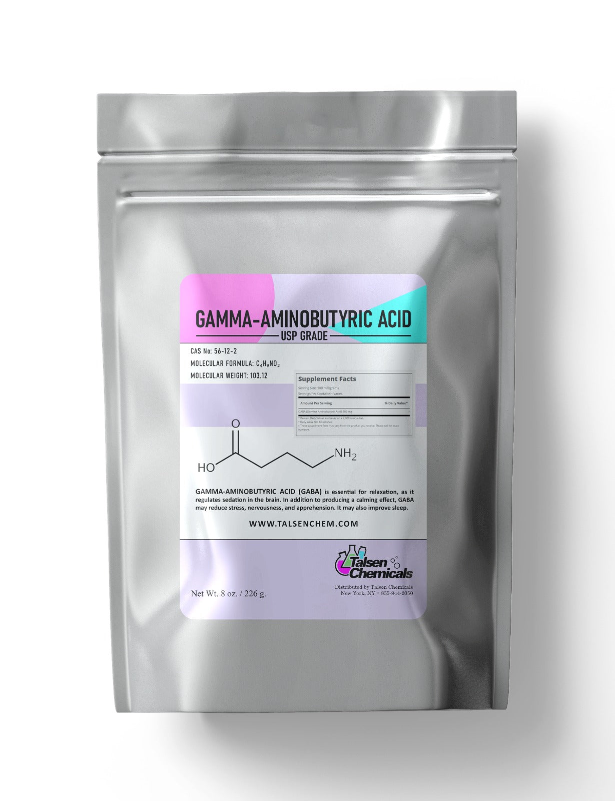 Gamma-Aminobutyric Acid Powder