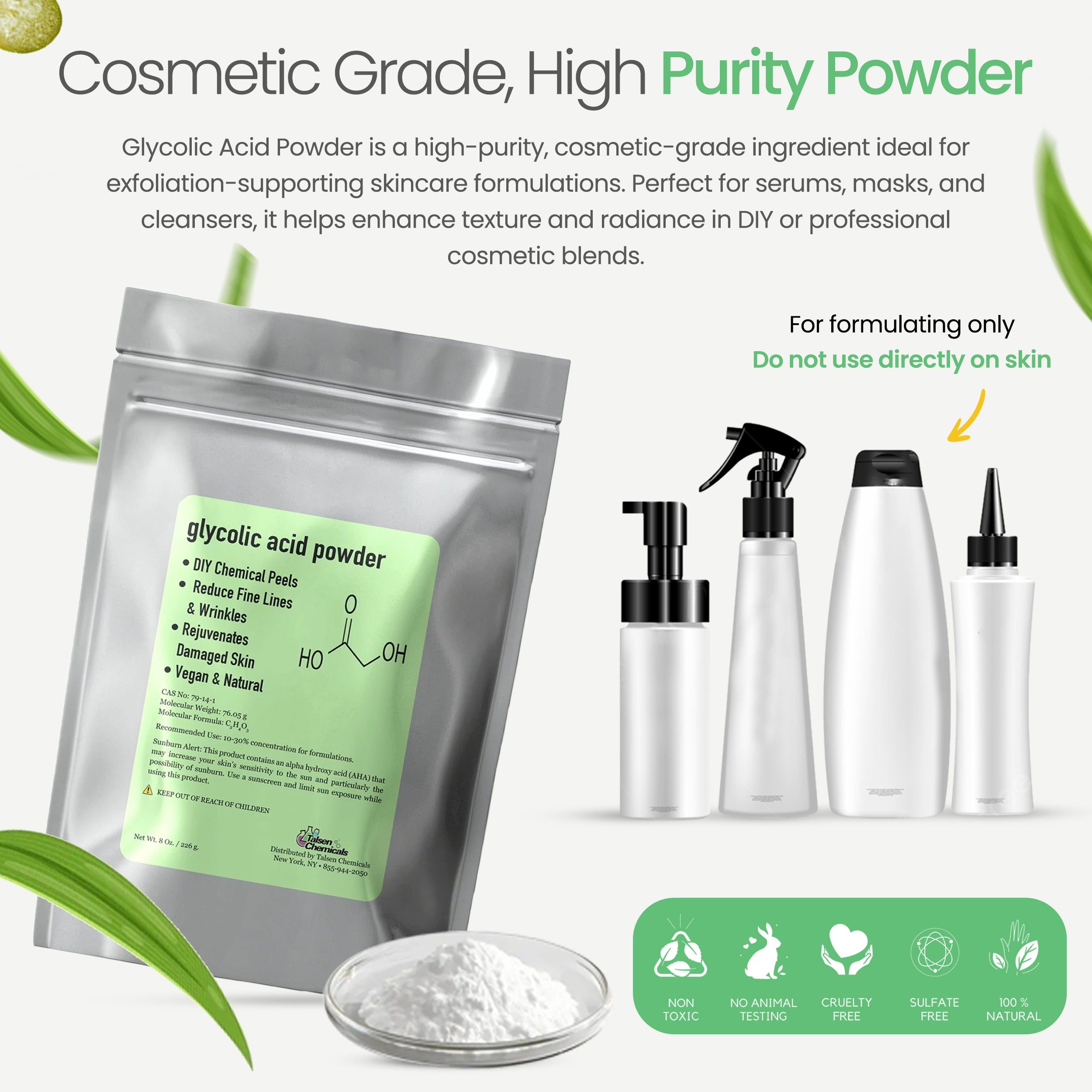 Glycolic Acid Powder