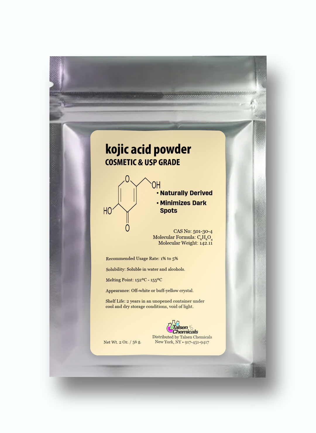 Kojic Acid Powder – TALSEN CHEM